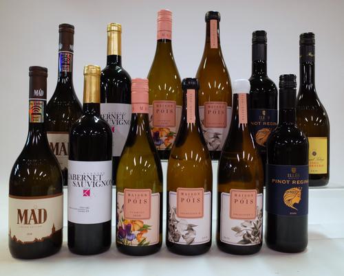 8 BOTTLES HUNGARIAN WHITE AND 4 RED WINE
