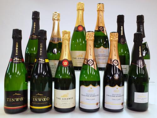 12 BOTTLES ENGLISH SPARKLING WINE