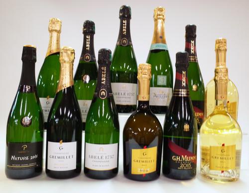 12 BOTTLES CHAMPAGNE