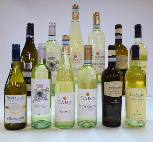 12 BOTTLES ITALIAN WHITE WINE