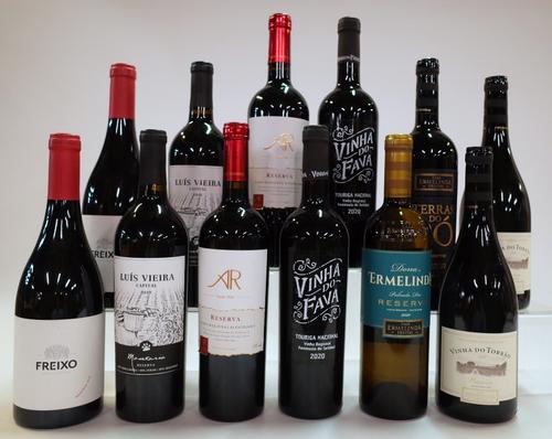 11 BOTTLES PORTUGUESE RED AND 1 WHITE WINE