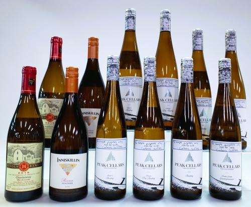 12 BOTTLES CANADIAN WHITE WINE