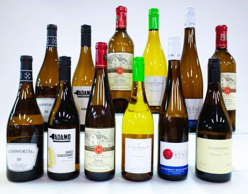 12 BOTTLES AMERICAN AND CANADIAN WHITE WINE