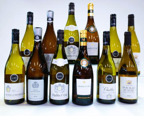12 BOTTLES WHITE BURGUNDY