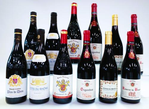 12 BOTTLES CÔTES DU RHÔNE