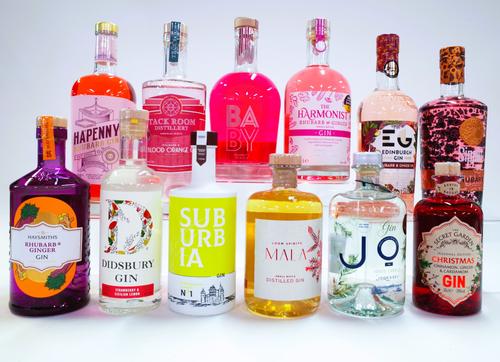 12 BOTTLES GIN