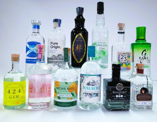 12 BOTTLES GIN