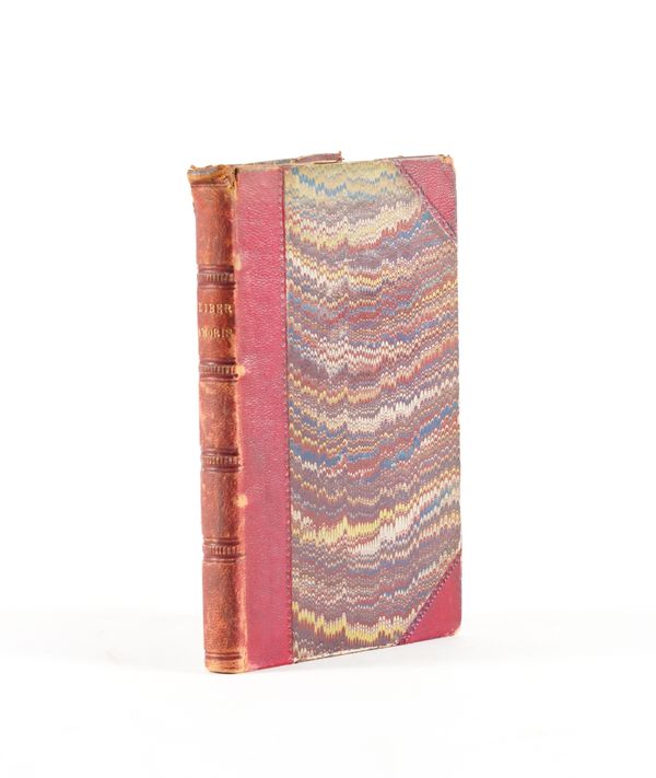 [HAZLITT, William (1778-1830)]. Liber Amoris; Or, the New Pygmalion, London, 1823, 12mo, engraved title with portrait (some very light staining), contemporary red half morocco. FIRST EDITION. Provenance: ANTHONY EDEN (1897-1977, 1st Earl of Avon).