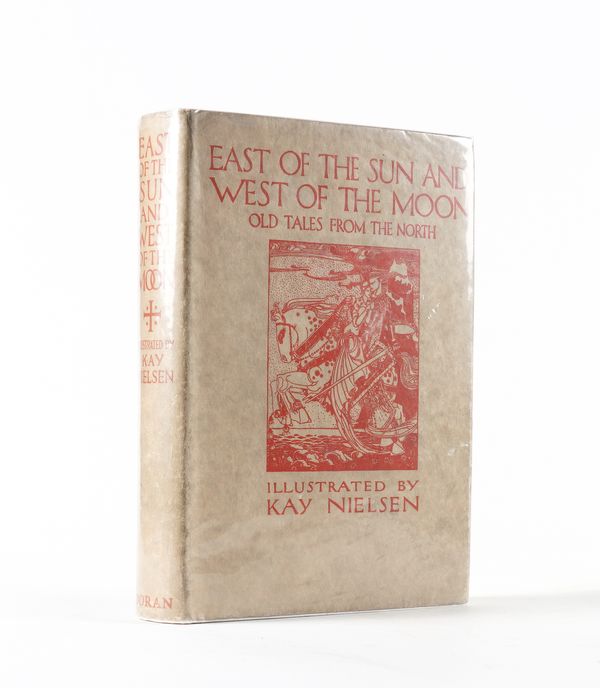 NIELSEN, Kay (1886-1957, illustrator) - East of the Sun and West of the Moon, New York, [1922], 4to, 25 mounted coloured plates by Kay Nielsen, original yellow buckram, dust-jacket. A FINE COPY OF THE FIRST AMERICAN EDITION IN THIS FORMAT.