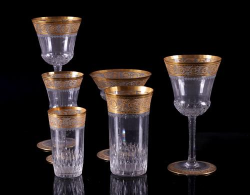 A CRYSTAL `THISTLE' PATTERN PART SERVICE