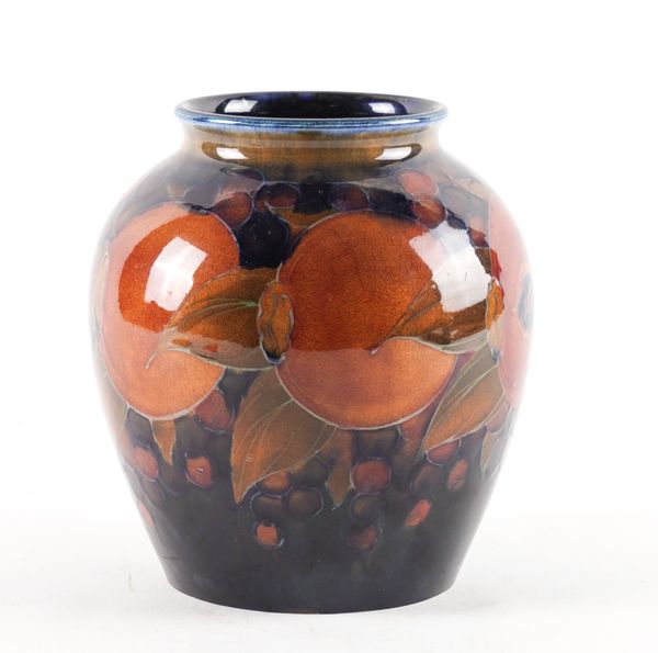 A MOORCROFT OVOID VASE