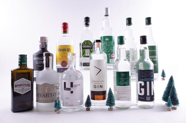 12 BOTTLES GIN