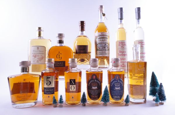 12 BOTTLES GRAPPA