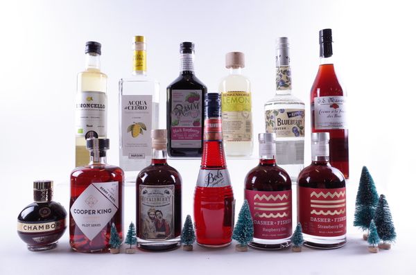 12 BOTTLES MIXED LIQUEURS