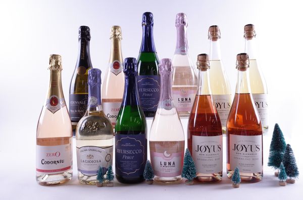 12 BOTTLES ALCOHOL-FREE SPARKLING WINE