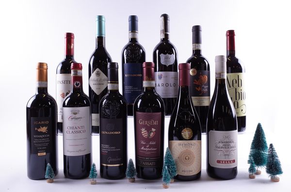 12 BOTTLES ITALIAN RED WINE