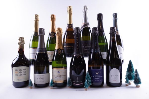 12 BOTTLES ENGLISH SPARKLING WINE