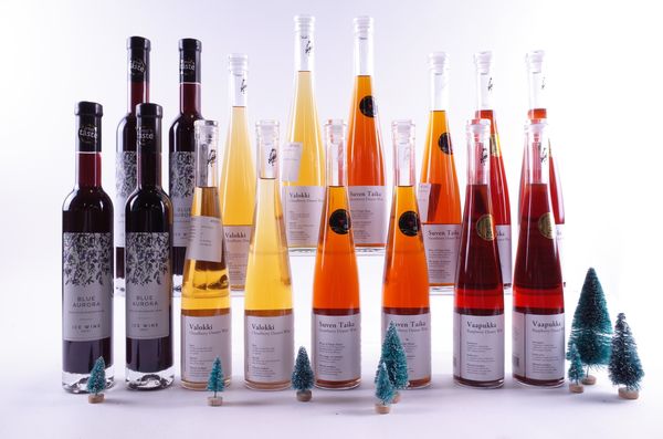 16 BOTTLES FRUIT INFUSED DESSERT WINE