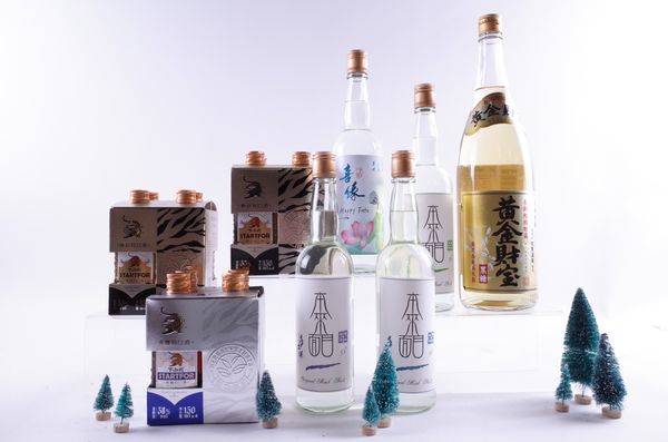 17 BOTTLES SHOCHU, BAIJIU AND LIQUEURS