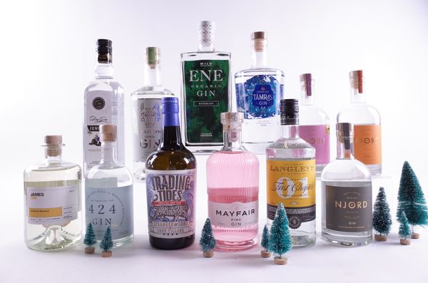 12 BOTTLES GIN