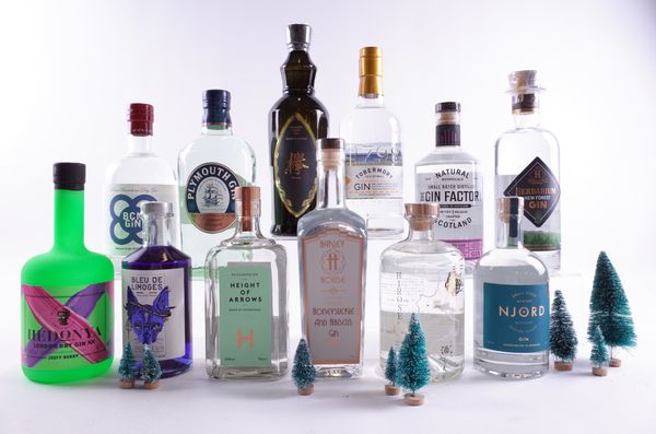 12 BOTTLES GIN