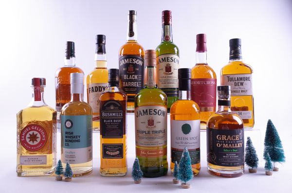 12 BOTTLES IRISH WHISKEY