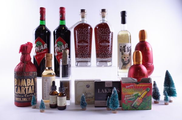 23 BOTTLES MIXED SPIRITS AND LIQUEURS