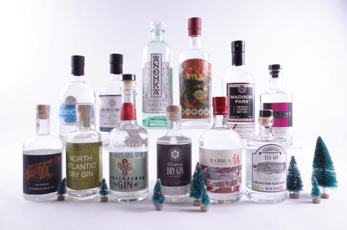 12 BOTTLES GIN