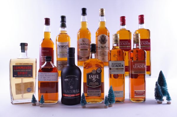 12 BOTTLES SCOTCH WHISKY