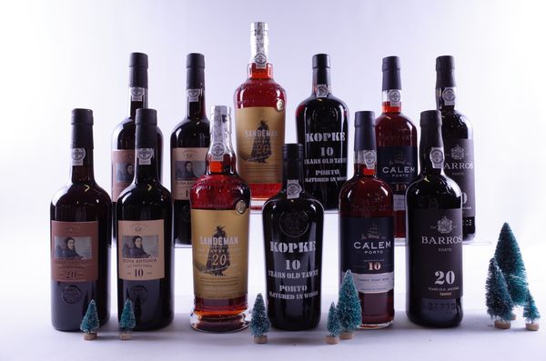 12 BOTTLES PORT