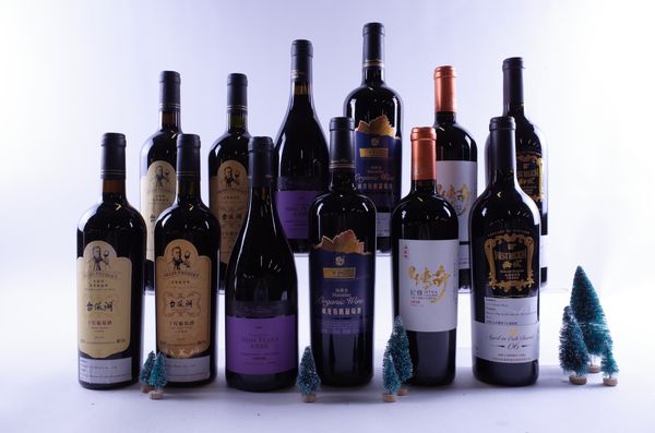 12 BOTTLES CHINESE RED WINE