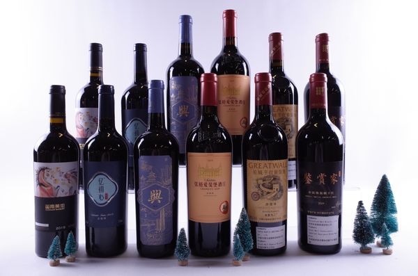 12 BOTTLES CHINESE RED WINE