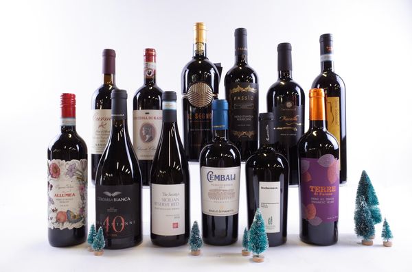 12 BOTTLES ITALIAN RED WINE