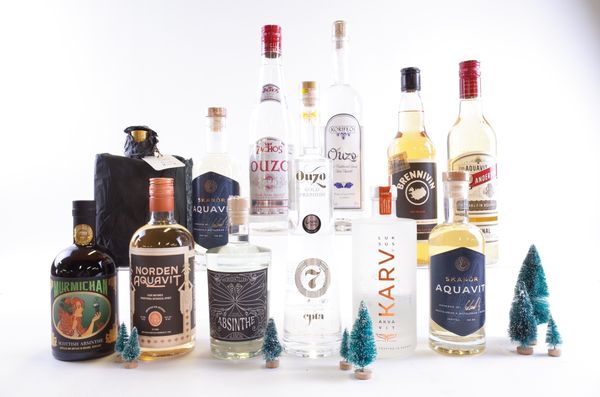 12 BOTTLES MIXED SPIRITS