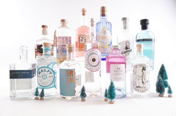 12 BOTTLES GIN