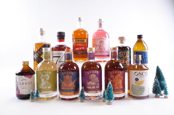 12 BOTTLES ALCOHOL-FREE SPIRITS