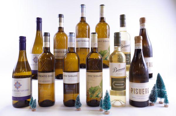 12 BOTTLES SPANISH WHITE WINE