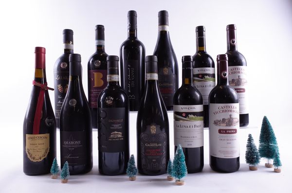 12 BOTTLES ITALIAN RED WINE