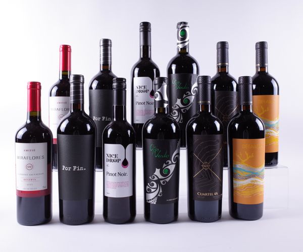 12 BOTTLES CHILEAN RED WINE