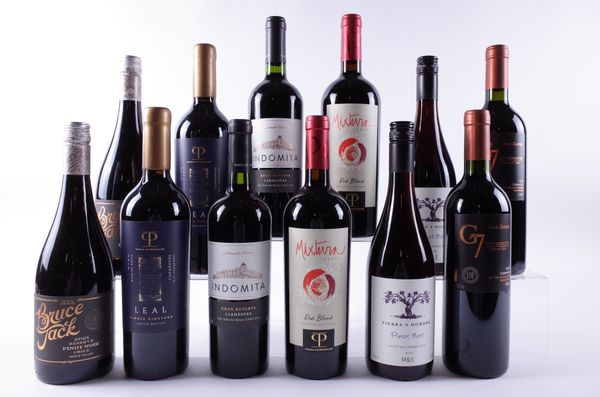 12 BOTTLES CHILEAN RED WINE