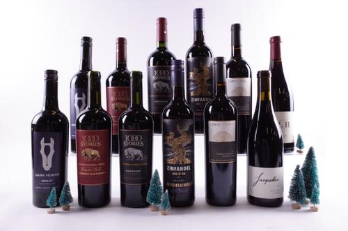 12 BOTTLES AMERICAN RED WINE