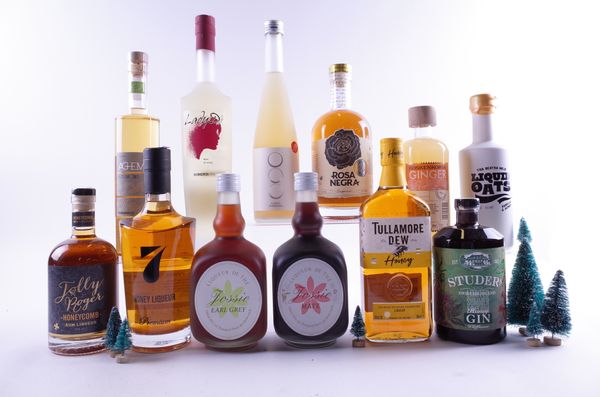 12 BOTTLES MIXED LIQUEURS