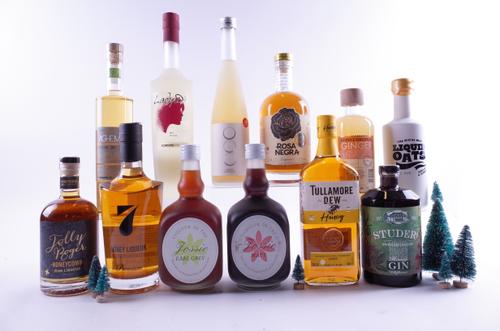 12 BOTTLES MIXED LIQUEURS