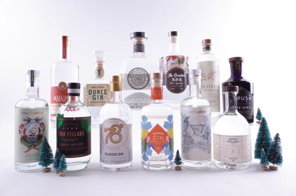 12 BOTTLES GIN