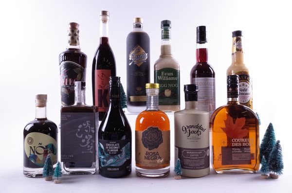 12 BOTTLES MIXED LIQUEURS