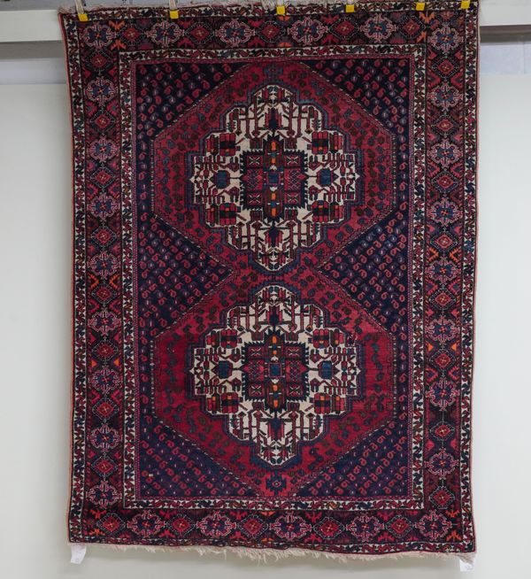 AN ABUDEH RUG, SOUTH PERSIAN