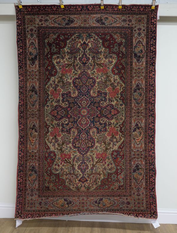 A KASHAN RUG, PERSIAN