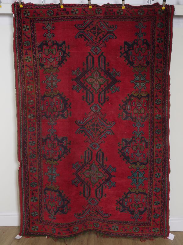 AN USHAK CARPET, PERSIAN