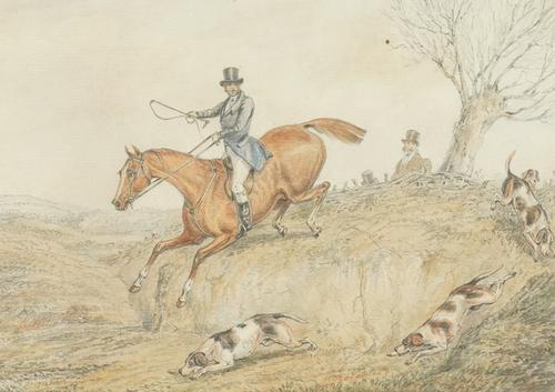 ATTRIBUTED TO HENRY ALKEN (BRITISH, 1810-1894) (4)