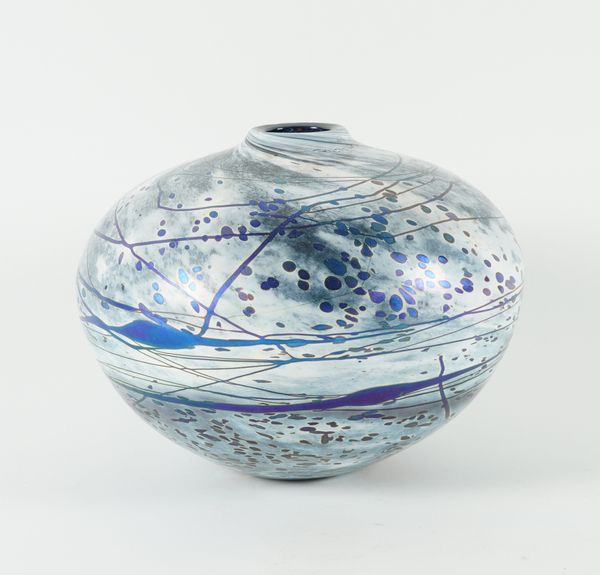 PETER LAYTON (BORN 1937) A STUDIO GLASS VASE